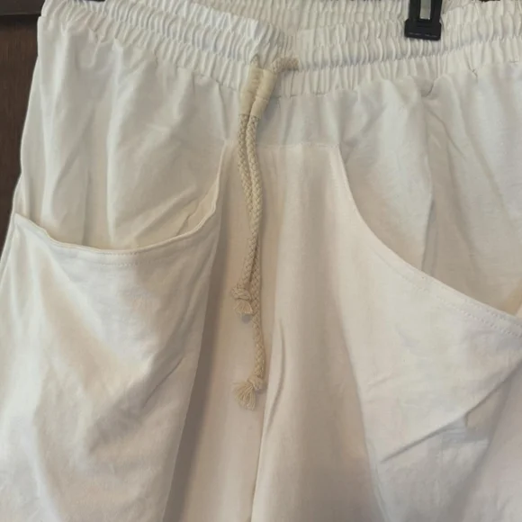 Free People Cream Joggers - Picture 3 of 6